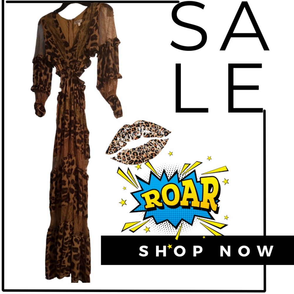 Let this dress take you on the WILD side!